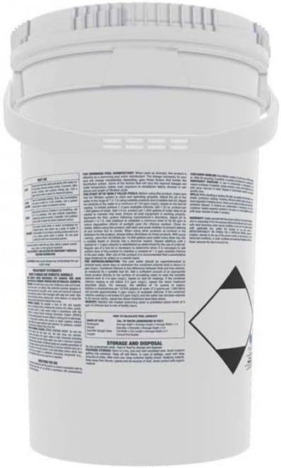 Doheny’s 3-Inch Stabilized Chlorine Tablets for Sanitizing Swimming Pools | 99% Pure Tri-Chlor, 90% Available Chlorine | Long-Lasting, UV-Protected, Slow-Dissolving | Individually Wrapped 100lb Bucket - Image 9