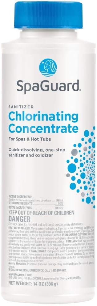 SpaGuard Chlorinating Concentrate (14 oz) by SpaGuard
