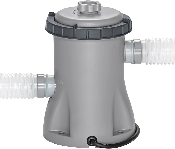 Bestway Steel Pro MAX 10' x 30" Above Ground Pool, Round Metal Frame Outdoor Swimming Pool Set with Filter Pump & Type I Cartridge, Gray - Image 10