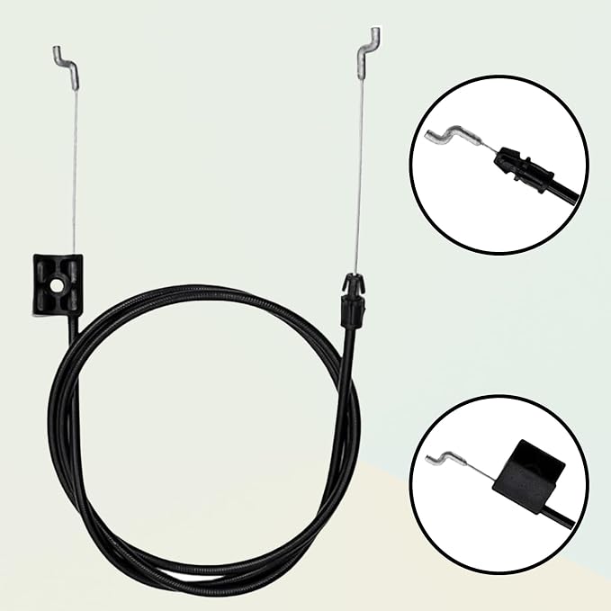 104-8677 Brake Cable, for Toro 20001 20003 20005 20007 20008 20009 20012 20016 20019 Replaces 1048677 290-935 Lawn Mower Brake Cable - Image 5