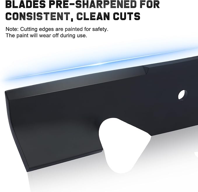 Grasscool 532187256 Z254F Mower Blades for Husqvarna 54 inch Zero Turn Z254 MZ54 RZ5424 RZ5426 YTH26V54 YTH2454 YTH24V54 LGT2654 54'' Deck Lawn Mower Replace 187256 532187254 High Lift - Image 9