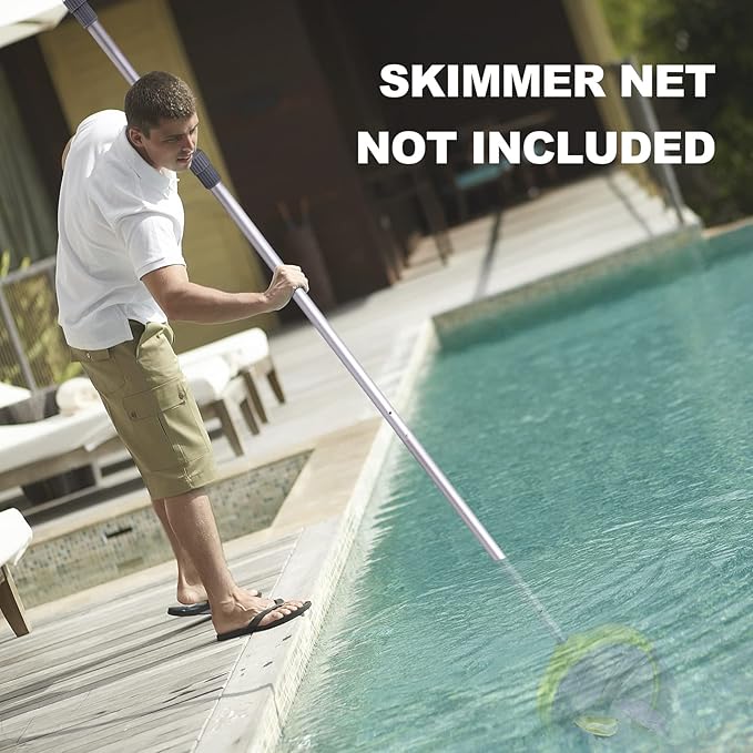 Sepetrel Pool Pole - Professional 12 Foot Telescoping Swimming Pool Cleaning Poles,Adjustable Telescopic Pole,for Skimmer Net,Brush,Vacuum Head - Image 7