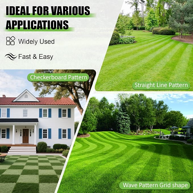 Upgraded Lawn Striping Kit for EGO 21″ Push Mower Compatible with LM2100 Series, Lawn Striping Kit for Push Mower, Heavy Duty Striping Roller, Lawn Mower Striping Kit for Professional Lawn Patterns - Image 7