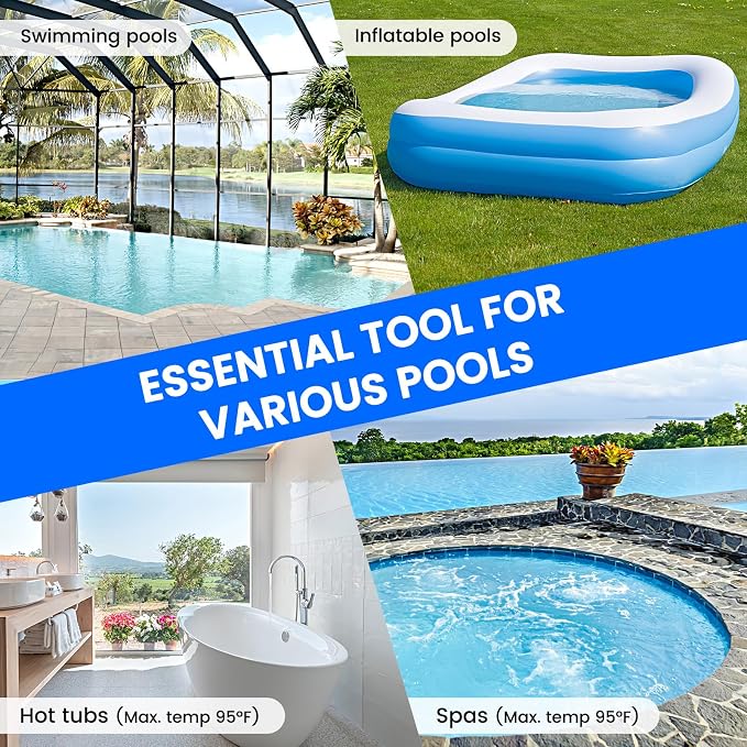 Enhulk Rechargeable Handheld Cordless Pool Vacuum for Above Ground Pool and Inground Pool, 60-Minute Runtime,Powerful Suction up to 18.5 gallons/min, Efficient Leaf and Debris Removal, PC10 Pro - Image 9