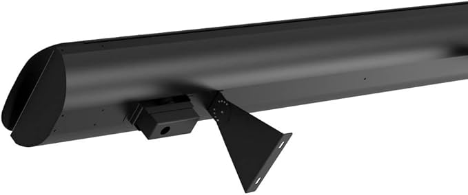 Eurofase Heating 6000 Watt Electric Infrared Dual Element Heater-240 Voltage-Black Finish-No Fascia Decorative Fascia