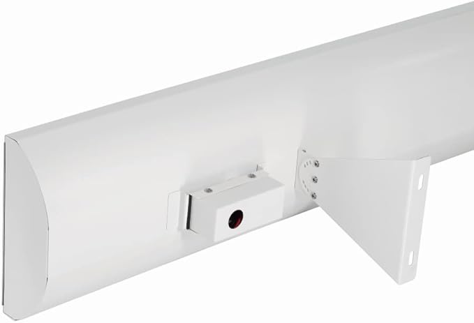 Eurofase Heating 6000 Watt Electric Infrared Dual Element Heater-240 Voltage-White Finish-No Fascia Decorative Fascia