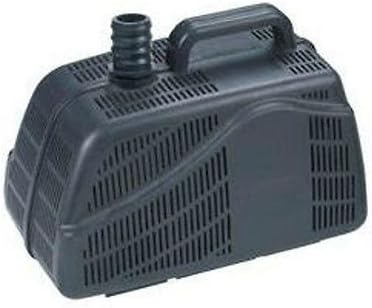 MAGIC POND FLOATING FOUNTAIN PJ2000-6C Includes 1580 GPH Pump, 360 RBG LEDs in Light Ring, Auto Color Change, Nozzles, 33 Foot Power Cords