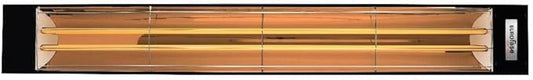 Eurofase Heating 6000 Watt Electric Infrared Dual Element Heater-240 Voltage-Black Finish-No Fascia Decorative Fascia
