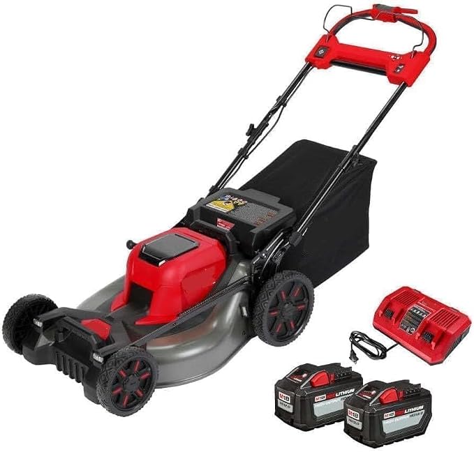 for Milwaukee.d M18 Fuel 21inch Self-Propelled Dual Battery Mower Kit by Unknown