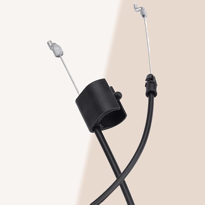 158152 582991501 Lawn Mower Throttle Cable Compatible with Husqvarna Poulan Pro AYP Craftsman Weed Eater Walk-Behind Lawn Mower, 582991501 532158152 Engine Zone Control Cable Replacement - Image 5