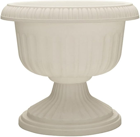 Southern Patio 12" Grecian Urn, White