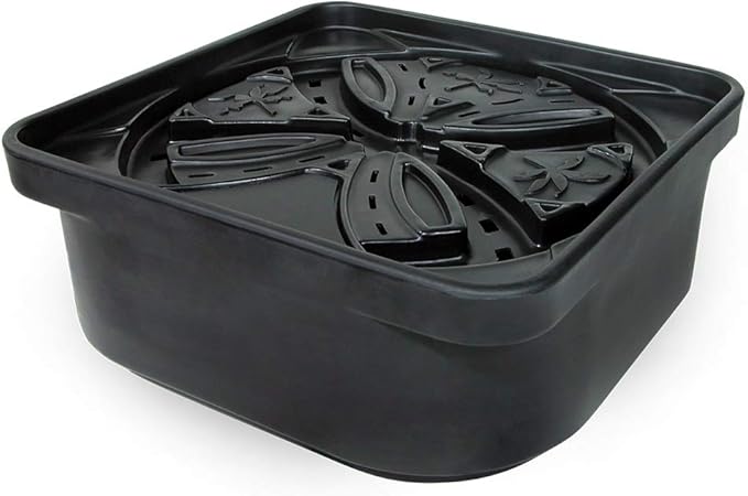Atlantic Water Gardens FB2400 Fountain Basin, 20 Gal, 24", Black