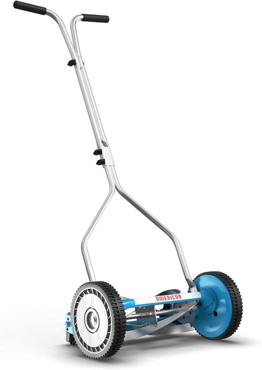 American Lawn Mower Company 2204-14 14-Inch 4-Blade Push Reel Lawn Mower by AmericanLawnMowerCompany