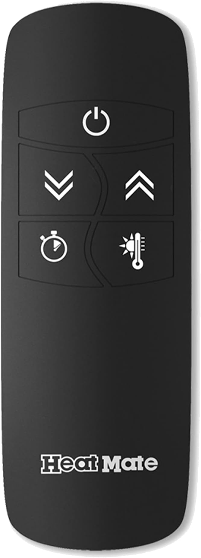 Sengoku HeatMate Weatherproof Outdoor Graphite Heater with Tripod Stand and Remote Control for Decks, Patios, and Backyard Areas, Silver