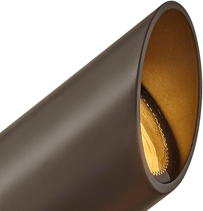 Hinkley Landscape 1536BZ-LL 12v Aluminum Outdoor Spot Light (Bronze), 4w 2700K MR16 LED Bulb (Included) for Low Voltage Landscape Lighting of Yard, Lawn, Garden, Patio, Trees and House