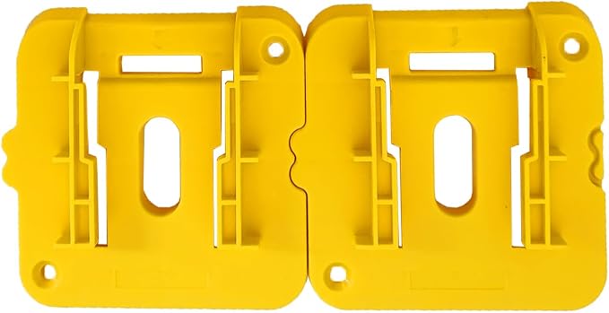 10Packs Battery Holders Mount Fit for Dewalt 20V 60V Battery DCB200 DCB201 DCB202 DCB203 DCB204 DCB205 DCB206 DCB208 - Image 3