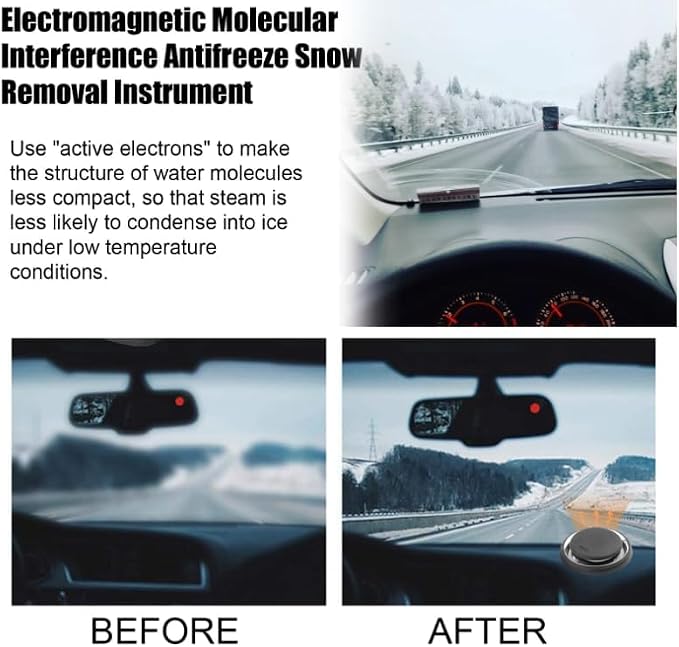 2pcs Antifreeze Device, Anti Freeze Electromagnetic Car Snow Removal Device, 2026 New Upgrade Antifreeze Snow Removal - Image 4
