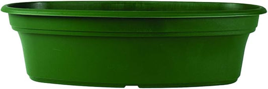 The HC Companies Akro Mils PAP20000B71C024LRT95 Panterra Oval planters, 20 in, Green