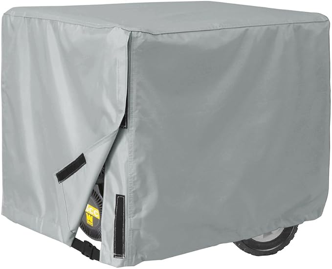 Porch Shield Waterproof Universal Generator Cover 38 x 28 x 30 inch - for Most Generators 5500-15000 Watt, Gray by PorchShield