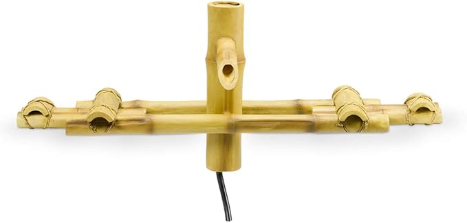 Aquascape Adjustable Pouring Bamboo Fountain Fountain for Ponds and Water Gardens, Poly-Resin | 78308