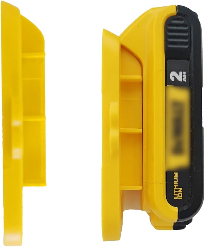 10Packs Battery Holders Mount Fit for Dewalt 20V 60V Battery DCB200 DCB201 DCB202 DCB203 DCB204 DCB205 DCB206 DCB208 - Image 4