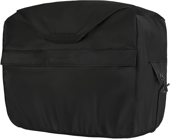 Porch Shield Outdoor Generator Cover for Most Inverter Portable Generator EU1000i 2000i Waterproof Storage Cover 19x13x17 Inches, Black by PorchShield