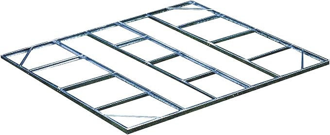 Arrow FDN109 Storage Shed with Floor Base Kit for 8'x8', 10'x8' & 10'x9' Arrow sheds by ShelterLogic
