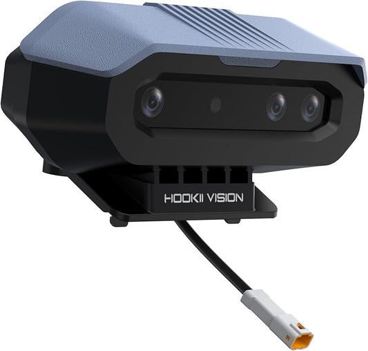 AI Triple Bionic Vision Module for Neomow X2 Series 3D LiDAR Robot Mower, Activates Pro-Level Features Including Auto-Mapping, 500+ Obstacle Detection, Spatial Perception, Terrain Recognition by HOOKIIInnovation