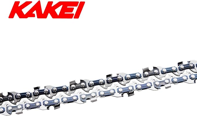 KAKEI 22 Inch Chainsaw Chain .325" Pitch .058" Gauge 86 Drive Links Fits Blue Max 20160 57cc (3 Chains) - Full Chisel - Image 6