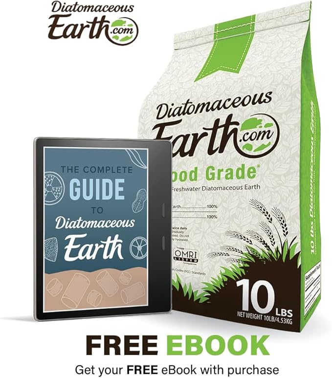 DiatomaceousEarth Food Grade Diatomaceous Earth – 10lb | 100% Organic, All-Natural Powder | Safe for Humans & Pets | OMRI Listed for Organic Use - Image 3
