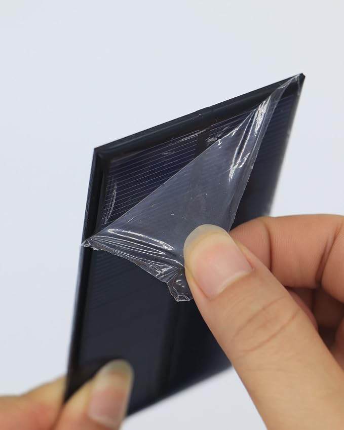 5V Micro Solar Panels, 10PCS 5V 200MA Solar Cells Kit Polycrystalline Solar Panels 110mmx60mm / 4.33''x 2.36'' - Image 6