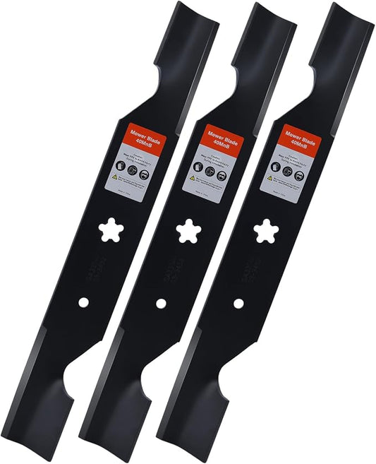 Grasscool 532187256 Z254F Mower Blades for Husqvarna 54 inch Zero Turn Z254 MZ54 RZ5424 RZ5426 YTH26V54 YTH2454 YTH24V54 LGT2654 54'' Deck Lawn Mower Replace 187256 532187254 High Lift by Grasscool
