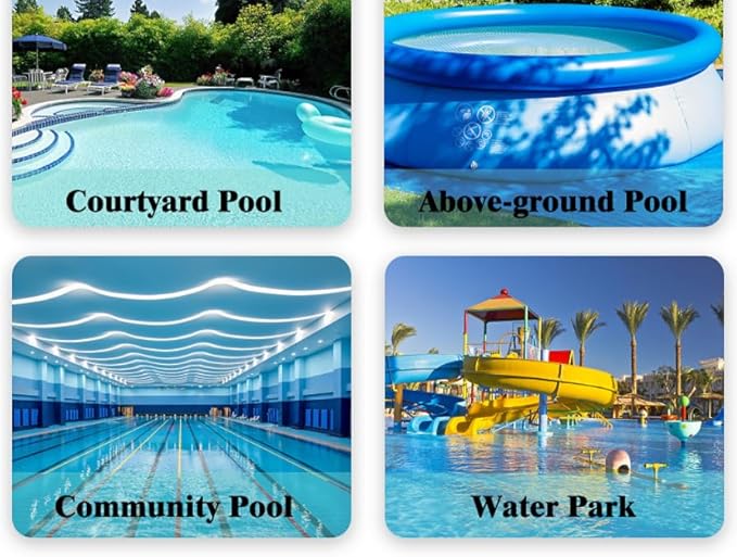 Pond Fountain Aerator， Floating Fountain with 8000 GPH Fountain Pump, 50’ Power Cord, Classic Crown Spray Pattern 4’x9’ for Pond, Lake, Swimming Pool &Water Garden.