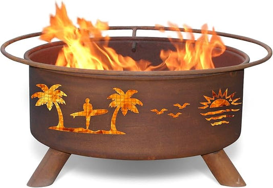 Pacific Coast Fire Pit by Patina