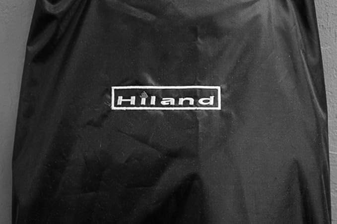 Hiland Tall Patio Heater Cover - 87" H x 33" W x 33" D, Heavy Duty Waterproof, 210D Fabric, Zipper Closure, Black, HVD-CVR-B