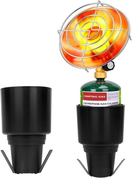 Propane Golf Cart Heater, Outdoor Propane Heater, Golf Cart Accessories, Portable Heaters for Golf Carts with Cup Holder Fits Most Golf Carts, Golf Gifts for Men