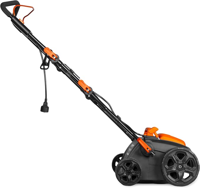 Wen 15-Inch 15-Amp 2-in-1 Electric Dethatcher and Scarifier with Collection Bag (DT1526) - Image 8