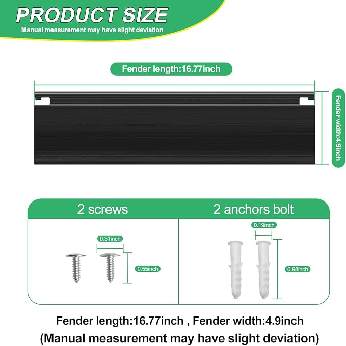 127-0724 Trailing Shield Flap w/Screws for Toro 21" Walk Lawn Mower and Recycler Lawn Mower Models 10730, 17732, 17736, 10732, 10734, 17730, 10738, 17734 - Image 2