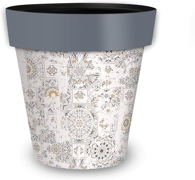 Briarwood Lane Distressed Tiles Medium Planter