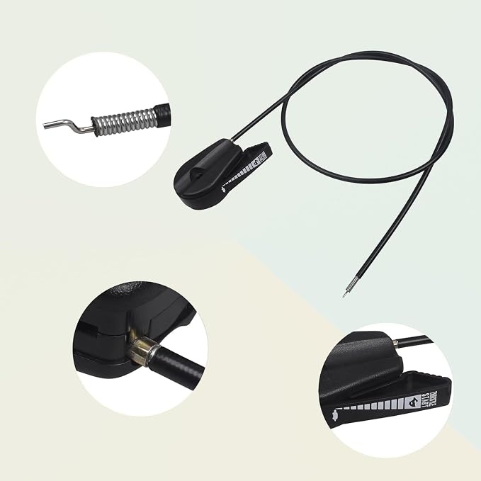 17850-VG3-D01 Mower Throttle Lever Cable for HRR216, HRS216, HRT216, HRZ216 - Image 3