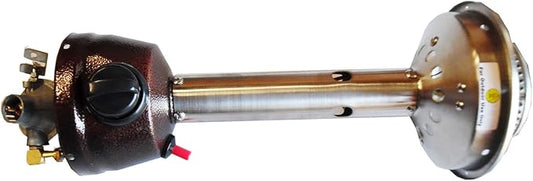 Hiland TTHP-CV-BRZ, Propane Table Top Relpplacement Burner, Bronze, Hammered