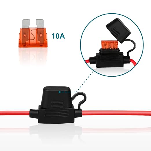 2PCS SAE Extension Cable, 16AWG SAE Battery Connector, Ring Terminal Harness Accessory Cable for Motorcycle Solar Panel RV - Image 6