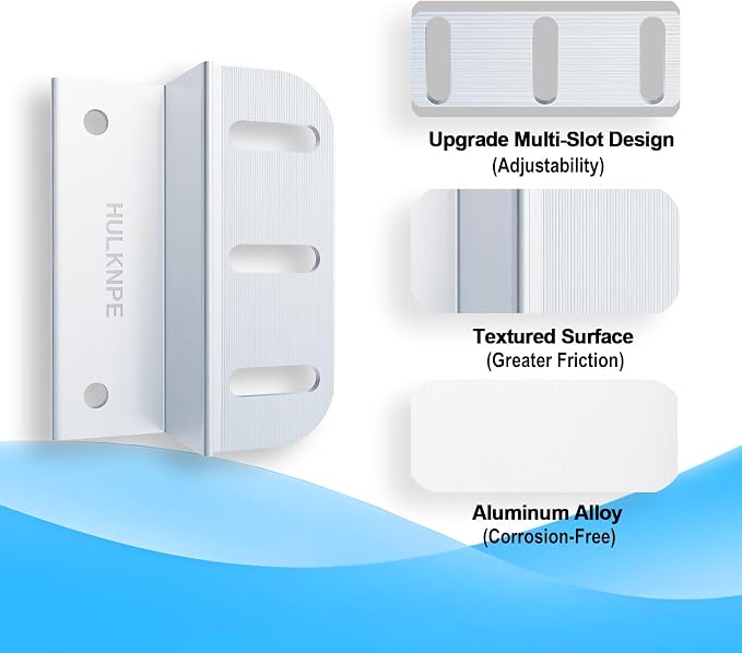 Z Brackets Solar Panel Mounting Kit (16 Pack) Heavy Duty Multi-Slot Aluminum Corrosion-Resistant for RV, Boat, Roof, Off-Grid & Solar Panel Hold Down - Image 2