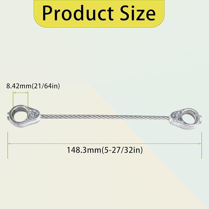 (2pcs/Pack) Sanhartrong 746-0970 946-0970 Deck Lift Brake Cable Fits for MTD Cub Cadet Mowers RZT17 RZT22 RZT42 RZT50 - Image 2