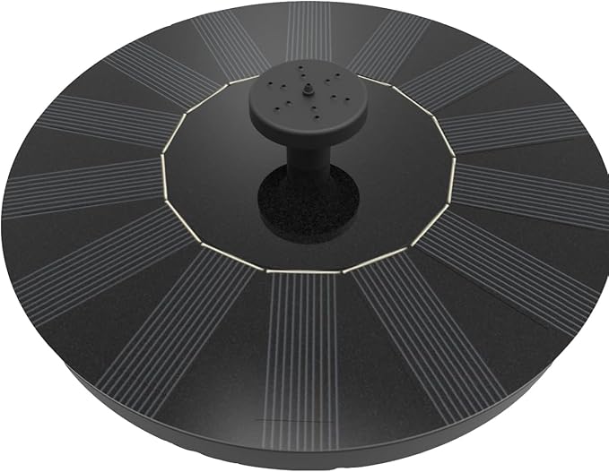 Solar Fountain, Solatec Solar Powered Bird Bath Fountain Pump 1.4W Solar Panel Kit Water Pump,Outdoor Watering Submersible Pump for Pond, Pool, Garden, Fish Tank, Aquarium