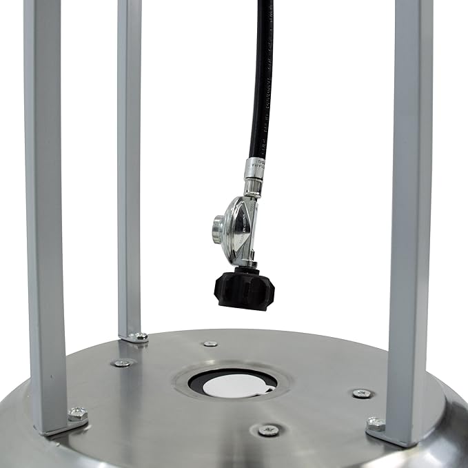 Dayno-Glo Dyna-Glo DGPH202SS Premium Stainless Steel Propane Patio Heater - 48,000 BTU