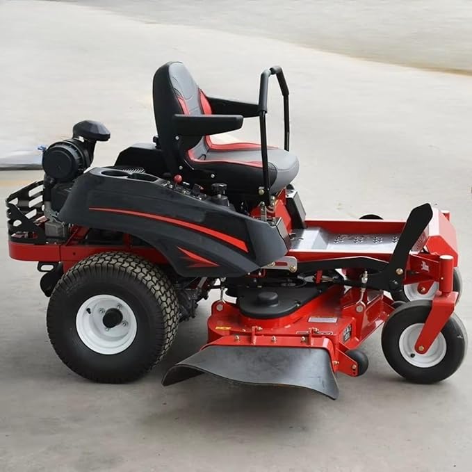 Zero Turn Riding Lawn Mower, Precision Control, Stable Four Wheel Design, for Golf Course, Landscaping, Yard Grass Cutting by Unknown
