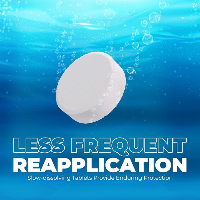 Xtremeclear 3" Swimming Pool Chlorine Tablets 99% Pure Tri-Chlor| Long Lasting & Slow Dissolving | Pro-Grade Pool Sanitizer | 5 Pounds Bucket - Image 3