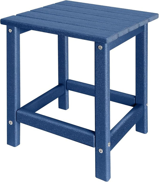 GARDENSTAR Outdoor Side Tables Adirondack, HDPE Small Table for Patio,Outside End Table for Porch, Deck, Pool, Weather Resistant/Easy Maintenance by GARDENSTAR