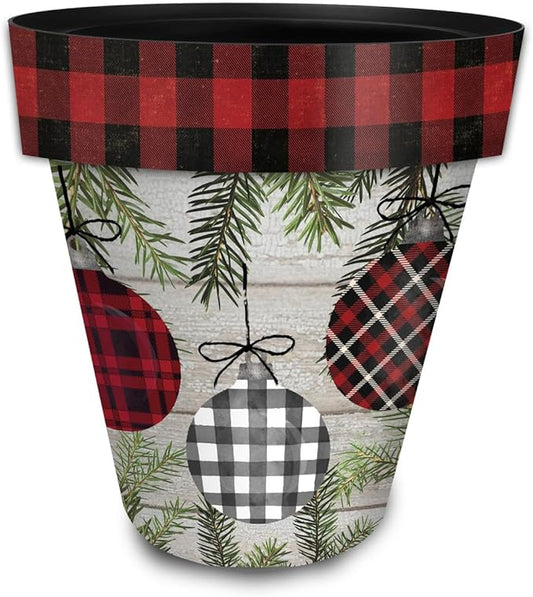 Briarwood Lane Patterned Ornaments Large Planter
